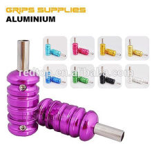 Wholesale Colorful Aluminum Tattoo Machine Grips tattoo grips,permanent stainless steel Grip tubes